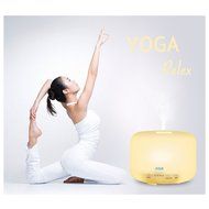 500 ml Essential Oil Diffuser for Aromatherapy - Cool Mist Air Humidifier with 7 Color LED Lights Changing and... N2