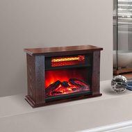 LifeSmart LifePro 750W Infrared Mini Fireplace Heater N7