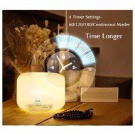 500 ml Essential Oil Diffuser for Aromatherapy - Cool Mist Air Humidifier with 7 Color LED Lights Changing and... N3