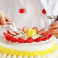 &quot;Cake Piping Scissors Cream Flower Transfer Fondant Holder&quot; shopping N4