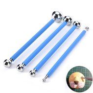 4 Pcs/Set Stainless Molding Ball Sticks Dessert Fondant Cake Decoration Supplies By Crqes