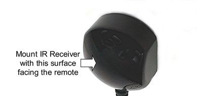 Inteset Technologies INT-IR38TX Infrared Receiver Extender Cable for HD DVR's &amp; STB's- Check Compatibility N2