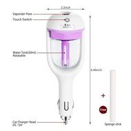 Sunnyhome007 50ml 2-in-1 Portable Mini USB Car Air Humidifier and Aromatherapy Essential Oil Diffuser, Air Purify... N6