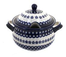 Polish Pottery Flowering Peacock Soup Tureen