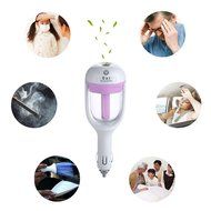 Sunnyhome007 50ml 2-in-1 Portable Mini USB Car Air Humidifier and Aromatherapy Essential Oil Diffuser, Air Purify... N7