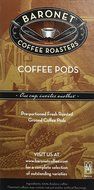 Baronet Coffee Butter Pecan Coffee Pods, 54 Count