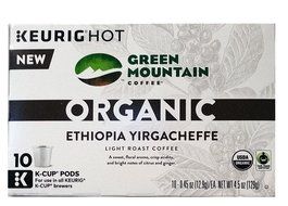 Green Mountain Organic Coffee K-cups 30 Pack(3 10 Packs) (Ethiopia Yiragacheffe) N2