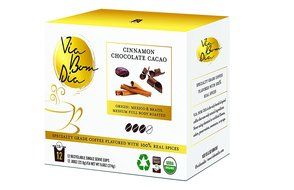100% Naturally Flavored Certified Organic Coffee, Smooth Dark Chocolate,18-PK K-Cup Pods for Single-Serve Keurig... N5