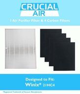 Winix 115115 Filter + 4 Carbon Filters PlasmaWave Size 21 5300 5500 6300
