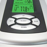 DYKIE RS8712ET Wireless Weather Station,Backlight Digital Alarm Clock Indoor Outdoor Temperature Outdoor Humidity N3