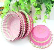 Tangc 100pcs Original Mini Round Cake Paper Holder Greaseproof Baking Cupcake Cases N6