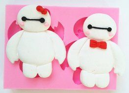 Design Baymax Silicone Mold,sugar Mold, Chocolate Mold, Cake Decoration Tool N4