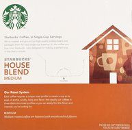 Starbucks House Blend, K-Cup for Keurig Brewers, 54 Count N8