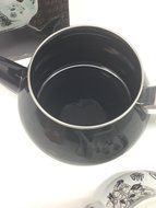 3 Pieces Tea Kettle Set-Family Size,Enamel,Stove Top,Second One N7