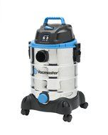 Vacmaster 6 Gallon, 3 Peak HP, Stainless Steel Wet/Dry Vacuum, VQ607SFD N2