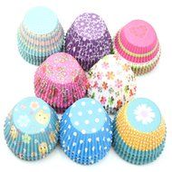 Tangc 100pcs Original Mini Round Cake Paper Holder Greaseproof Baking Cupcake Cases N9