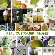 Matcha Green Tea Powder 4oz &ndash; Organic Vegan Milky Taste USDA Certified &ndash; 137x Antioxidants Over Brewed Green Tea... N2