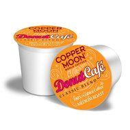 Copper Moon World Coffees, Donut Cafe' Classic Blend, Medium Roast, 40 Count For Keurig K-cup Brewers N3