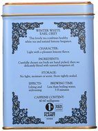 Harney &amp; Sons Fine Teas, Winter White Earl Grey Tin - 20ct Sachets