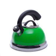 Creative Home 77040 Symphony Plum Over Stainless Steel Body Whistling Tea Kettle with Capsulated Bottom, 2.6-...