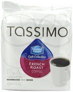 Maxwell House Cafe Collection French Roast Coffee, T-Discs for Tassimo Coffeemakers, 4.45 ounce, 16-Count Packages...
