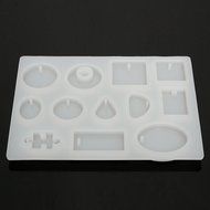 &quot;12 Models Silicone Mold Mould Resin DIY Pendant Jewelry Tools Accessories&quot; shopping N3