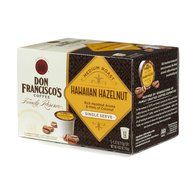 Don Francisco Coffee Family Reserve Hawaiian Hazelnut Single Serve Coffee, 12 Count (Pack of 6) N4