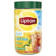 Lipton Iced Tea Mix, Diet Decaffeinated Lemon 10 qt (Pack of 4)