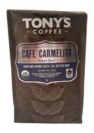 Buttery Caramel Flavored Coffee - Cafe Carmelita Medium Roast by Tonys Coffee - 12 oz. - Organic and Fair Trade... N4
