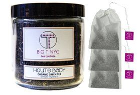 BIG T NYC Haute Body Mao Feng Metabolism Boosting Organic Loose Leaf Green Tea (30 Gram Travel Size): BONUS 3...
