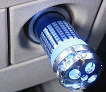 Minus-Ion Air Purification Apparatus Blue Light Mini Car Oxygen Bar N2