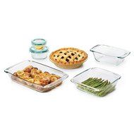 OXO Good Grips 14 Piece Freezer-to-Oven Safe Glass Bake, Serve and Store Set N8