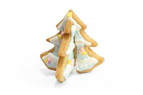 MOJA&reg; 3D CHRISTMAS Scenario Cookie Cutter Set (Stainless Steel), Snowman, Christmas Tree, Deer And Sled