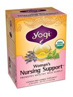 Yogi Teas Woman's Nursing Support Tea Bags, 16 Count