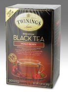 Twinings Premium Mixed Berry Black Tea, 40 Count
