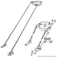 280610 10" Extended Roof Bracket