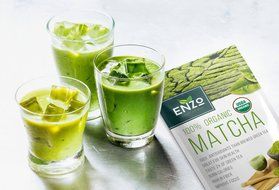 Matcha Green Tea Powder 4oz &ndash; Organic Vegan Milky Taste USDA Certified &ndash; 137x Antioxidants Over Brewed Green Tea... N6