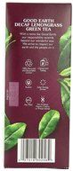 Good Earth Citrus Kiss Decaffeinated Green Tea, 18 Count Tea Bags (Pack of 6) N28