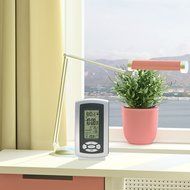 DYKIE RS8712ET Wireless Weather Station,Backlight Digital Alarm Clock Indoor Outdoor Temperature Outdoor Humidity N4