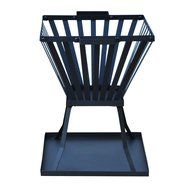 Gracelove Outdoor Fire Pit Basket Backyard Deck Fireplace Stove Steel Patio Heater