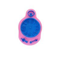 Wocuz WZ1232 Pocket Watch Shape Silicone Mold Fondant Mold Cupcake Cake Top Decoration Tool Cake Side Decorating...