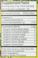 Guayaki Chai Spice Mate Tea Bags, 100% Organic, 16 Tea Bags N2