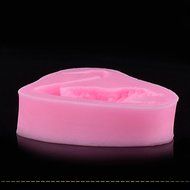 Pink Swan Style Silicone Mould Polymer Clay Sugar Diy Craft Cake Decorating N2