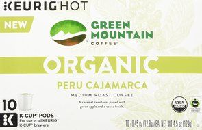 Green Mountain Organic Coffee K-cups 30 Pack(3 10 Packs) (Ethiopia Yiragacheffe) N14