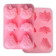 Always Your Chef Silicone Muffin Cups Handmade Soap Molds Biscuit Chocolate Ice Cake Baking Mold Cake Pan, Cat...