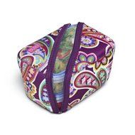 BUILT NY Bento Salad Bowl with Neoprene Sleeve, Purple Paisley