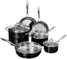 KitchenAid KCS60LCOB Stainless Steel 6.0-Quart Low Casserole with Lid Cookware - Onyx Black