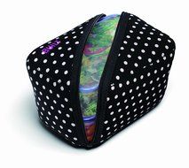 BUILT NY Bento Salad Bowl with Neoprene Sleeve, Purple Paisley N2