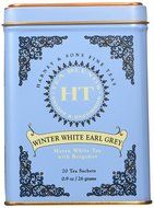 Harney &amp; Sons Fine Teas, Winter White Earl Grey Tin - 20ct Sachets N2