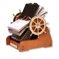 Nautical Themed Business Card Holder